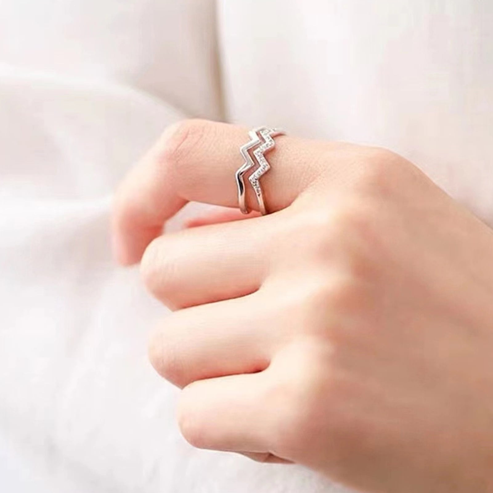 Buy Silver Rings for Women by Iski Uski Online | Ajio.com