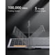 thumbnail image 2 of Teclado Bluetooth ProtoArc XK01 plegable con teclado numérico, 2 of 9