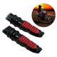 thumbnail image 2 of Footrest Pedal Aluminum Scooter Footpeg Rear Passenger Foot Peg Motorcycle Replacement Accessories Black/Red/Silver/Blue Blue, 2 of 4