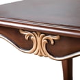 thumbnail image 6 of Furniture of America Boyd Wood End Table with Cabriole Legs in Brown, 6 of 12