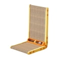 thumbnail image 4 of DimyFew Cat Scratcher Pad Cat Board Pad Vertical Cat Scratching Board Cardboard Cat Scratcher for Indoor Cats Suitable for Cat House Wall And Couch Protection yellow, 4 of 8