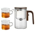 thumbnail image 7 of Gnmfd Rodless Teapot Lazy Tea Set Glass Tea Water Separation Cup with Magnetic Suction Filter for Home Office Tea Tasting Enjoyment Elegant Hospitality Use, 7 of 7