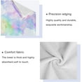 thumbnail image 4 of Dreamtimes 3 PCS Towel Galaxy Cloud Print Cotton Bath Towel Set (1 Bath Towel, 1 Hand Towel, 1 Washcloth) for Bathroom, Super Soft and Quick Dry Towels, 4 of 7