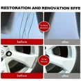 thumbnail image 4 of Car Wheel Hub Scratch Repair Kit, 80g Alloy Paste with Sponge for Rim Scuff Removal & Polishing, Restores Smooth Finish & Delays Oxidation, 4 of 8