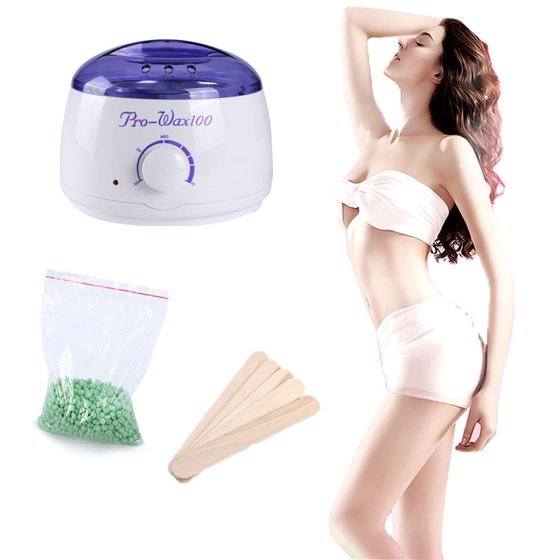 Hair Remova Ymiko Pro Wax Kit Heater Pot Salon Waxing Hair Remova
