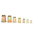 thumbnail image 3 of Insert Nutsert, Rivet Nuts, M3/4/5/6/8/10/12 Insert Nutserts Surtido Kit Rivet Nuts Set, Rivet Nuts Tool Para Tuberías Suministros Industriales Placas De Metal, 3 of 8