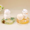 thumbnail image 3 of DIY Crystal Dropper 3d Rabbit Mold Aromatherapy Gypsum Candle Mold Waving Teddy Bear Cat Table Silicone Mold, 3 of 4