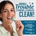 thumbnail image 2 of Hilo dental en palillos GuruNanda de doble hilo, 60 unidades, 2 of 8