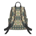 thumbnail image 2 of Naloa Traditional Tribal Aztec1 Print Lightweight DayBackpack Suitable for school, work, shopping, travel, etc., 2 of 5