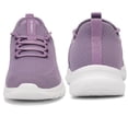 thumbnail image 6 of Rumpra Women Step-In Slip On Walking Sneakers, Hands-Free No-Bend Design, Breathable Knit Lightweight Shoes, Cushioned EVA Non-Slip Outsole for Work & Daily Wear, 6 of 7