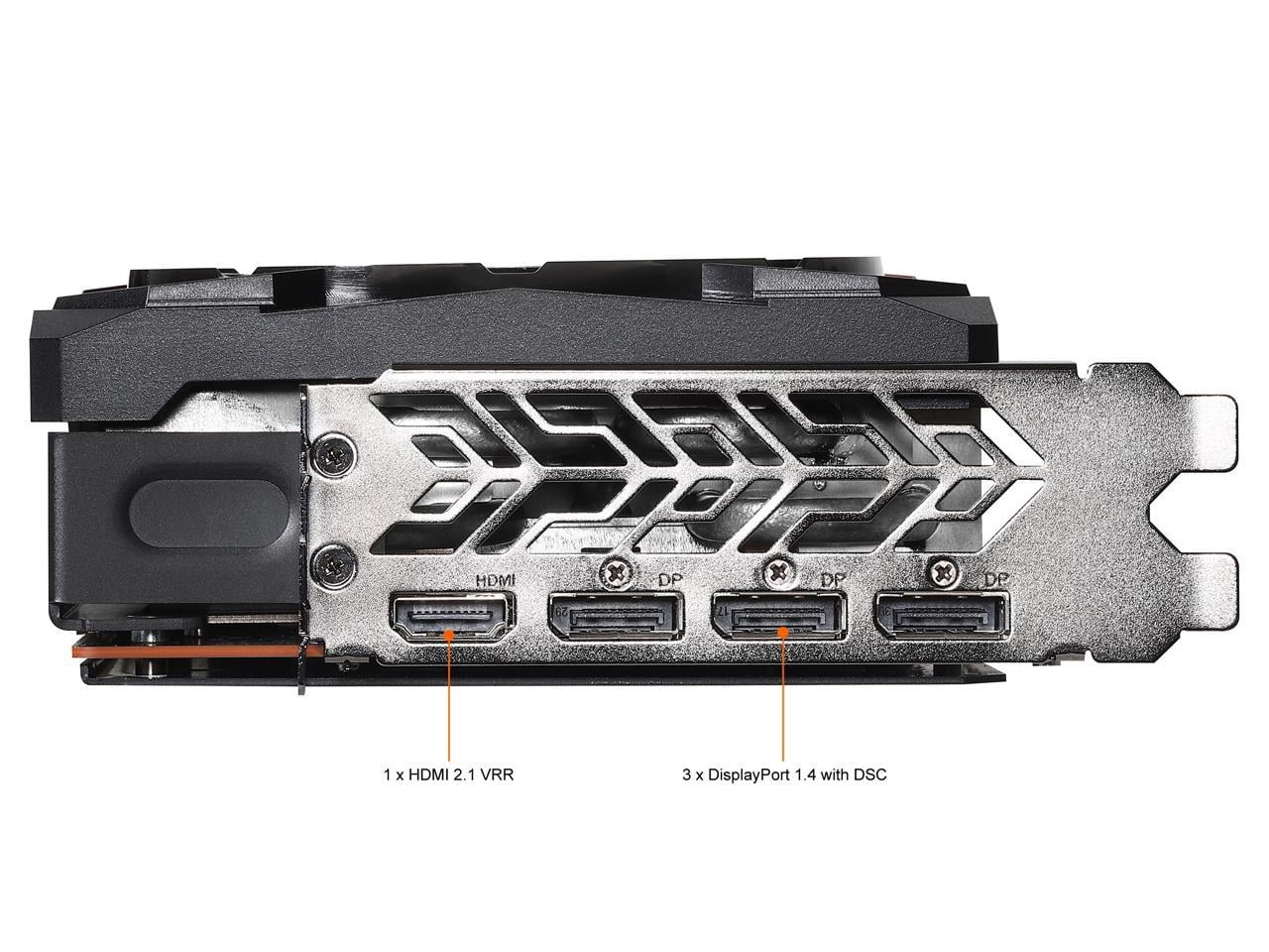 ASRock Radeon RX 6900 XT PHANTOM GAMING D Graphics Card 16GB GDDR6, AMD RDNA2 (RX6900XT PGD 16GO)