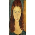 thumbnail image 3 of Modigliani, Amedeo 14x24 Black Modern Framed Museum Art Print Titled - Jeanne Hebuterne, 3 of 5