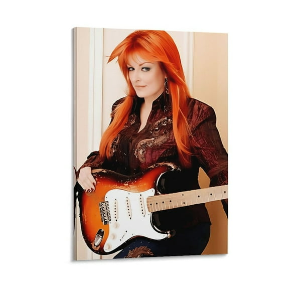 Wynonna Judd Country Singer Art Celebrity Poster Canvas Poster Wall Art Picture Prints Hanging Photo Gift Decor Home Posters Artworks 12x18inch(30x45cm)