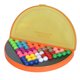 thumbnail image 1 of EeaseMX 1 juego de cuentas piramidales de sabiduría, juguete de inteligencia, juego de pensamiento lógico para niños (naranja), 1 of 7