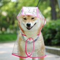 thumbnail image 4 of Transparent Raincoat For Small And Medium Dogs Lightweight Pet Rain Poncho Keep Your Puppy Dry And Stylish, 4 of 4