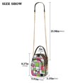 thumbnail image 2 of FORMRS Crossbody Bag for Women Quilted Travel Shoulder Cell Phone Purse with Chain Strap Handbag, Abstract Geometric, 2 of 7