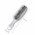thumbnail image 2 of Peine de masaje para galvanoplastia para limpieza del cuero cabelludo, nuevo y limpio, peine chapado en oro para el hogar, peine de peluquería para galvanoplastia de doble uso, seco y húmedo, 2 of 4