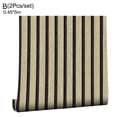 thumbnail image 2 of Self-Stick Wallsticker 3D Wood Panel Faux Effect Stripes Feature, 2 of 7