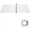 thumbnail image 4 of (3 pack) Business Source View Binder w/ 2 Inside Pockets 1/2" Capacity White 09951, 4 of 8