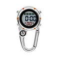 thumbnail image 1 of Xingzhi Carabiner Watch Digital LCD Sports Clip Watch Metal Luminous Belt Backpack Decoration Timer, 1 of 9