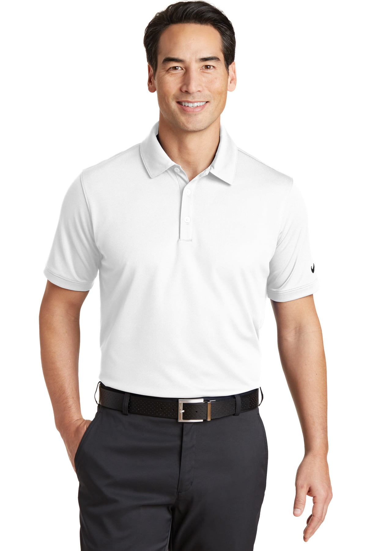 Nike Golf Dri-FIT Solid Icon Pique 