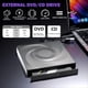 thumbnail image 2 of External CD/DVD Drive Burner, CD ROM DVD Player Portable CD Reader, 2 of 5
