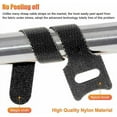 thumbnail image 3 of Bridas para cables, bridas para cables autoagarre reutilizables ajustables negras, 100 piezas, 15,2 x 1,2 cm, 3 of 5