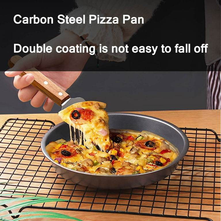 Pizza Pan Pizza Baking Pan Black Baking Sheets For Oven Nonstick