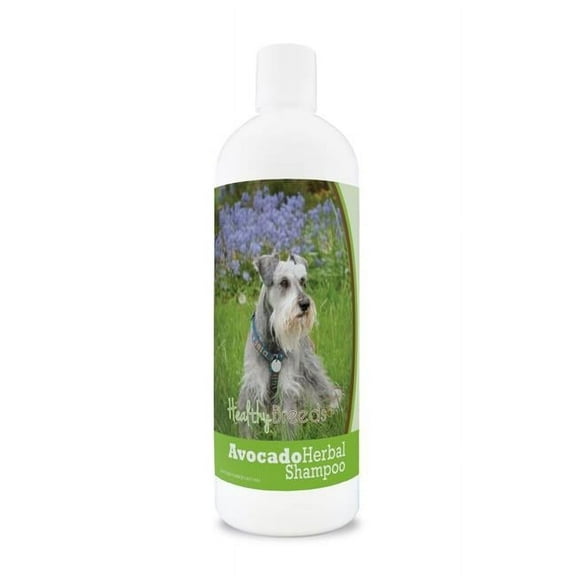 Healthy Breeds 840235156789 Miniature Schnauzer Avocado Herbal Dog Shampoo