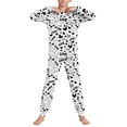 thumbnail image 5 of BLVB Little Boys Girls 2 Piece Outfits Long Sleeve Heart Print Top and Jogger Set Valentine's Day Outfits Kids Clothing Set, 5 of 7