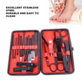thumbnail image 6 of Suodoka 18-Piece Professional Stainless Steel Nail Clipper Manicure & Pedicure Grooming Kit for Hand and Foot Care (6.3 inches / 16 cm), 6 of 10