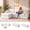 White, variant on Cubente 108" Cloud Sectional Couch, Boneless Couch, L Shaped Couch with Ottoman, Chenille Modular Sofa for Living Room