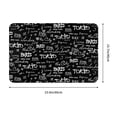 thumbnail image 3 of Uemuo Travel The World Printed Door Mat Indoor Doormat 16"x24",Front Back Door Mats Non Slip Entrance Rugs,Inside Doormats for Entryway, 3 of 9