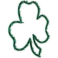 thumbnail image 6 of Northlight Lighted St. Patrick's Day Irish Shamrock Window Silhouette - 17", 6 of 10