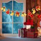 thumbnail image 3 of Banderines de papel navideños de estilo bonito de 4 piezas para decoración de ventanas de hotel, 3 of 5