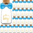 thumbnail image 1 of Biberones de vidrio para leche para bebés Ethisa Small, paquete de 24 unidades, It's a Boy, 1 of 6