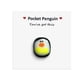 thumbnail image 1 of Adorno de abrazo de pingüino pequeño con tarjeta de mensaje pequeña, recuerdo de abrazo de pingüino 2023, estatuilla de pingüino 2023, pequeño bolsillo en miniatura acogedor, 1 of 4