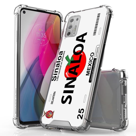 ANJ  Hybrid Slim Hard Back Cover Case Flexible Bumper for Motorola Moto G Stylus 2021 - Sinaloa