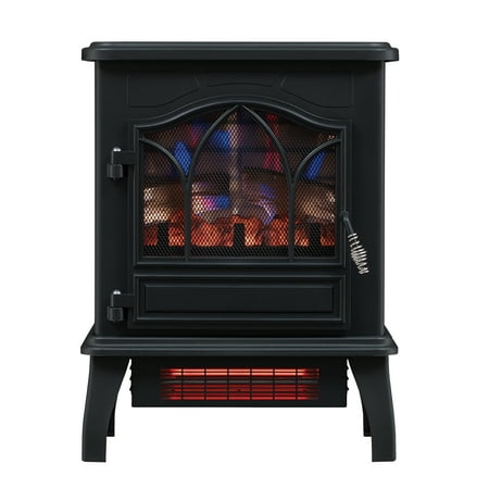 Wood Chimney - ChimneyFree Infrared Quartz Electric Space Heater, 5,200 BTU