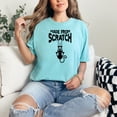 thumbnail image 2 of Funny Cat Made From Scratch, Chalky Mint Comfort Colors T-Shirt, 2XL, 2 of 3