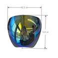thumbnail image 4 of EIMELI Oversized Protective Mask Large Mirror Sunglasses With Anti-droplet Goggles Function Huge Shield Full Face Polarized, 4 of 6