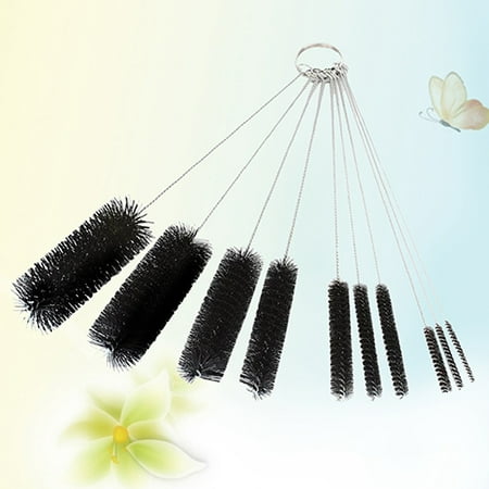 

Sanwood 10 Pieces Multifunctional Useful Tool Nylon Stainless Steel Durable Brushes Set Kitchen Tool