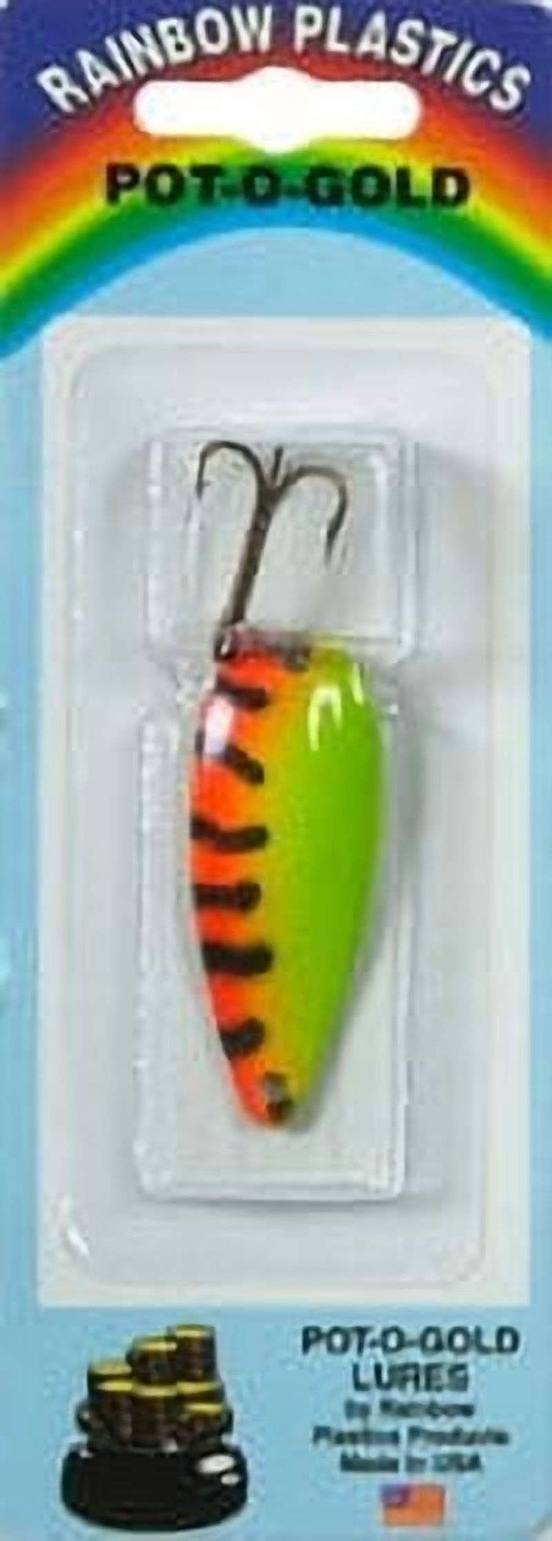 Rainbow Plastics Pot-O-Gold Spoons FireTiger 1/4oz