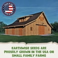 thumbnail image 3 of Earthwise Monarch Meadow Native Wildflower Seed Mix, Monarch Magnet, Pollinator Friendly, Colorful Blooms, Drought Tolerant, Organic, Chemical-Free, Pet Safe, Covers 2,400 Sq ft, 1 lb, 3 of 9