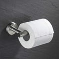 thumbnail image 3 of Toilet Paper Holder And Towel Ring Hand Towel Holder Bathroom Hardware Set 2 Pieces Toilet Paper Roll Holder Hand Towel Ring Sturdy Wall Mount Stain, 3 of 5