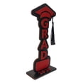 thumbnail image 5 of Guozer 2025 Graduation Decorations, Tabletop Arrangement for 2025 Graduation, Graduation Season Tabletop Ornament Wooden Table Centerpieces for Graduates, Tray Decor, 5 of 8