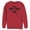 Red, variant on Men's Nintendo Legend of Zelda Link's Awakening Owl Hieroglyphic  Sweatshirt Athletic Heather X Large
