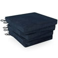 thumbnail image 1 of Costway Outdoor Chair Cushion Set of 6 Waterproof Fade-Resistant Olefin Seat Cushions Navy, 1 of 9