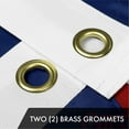 thumbnail image 3 of G128 3 Pack: Ohio OH State Flag | 2x3 Ft | ToughWeave Series Embroidered 300D Polyester | Embroidered Design, Indoor/Outdoor, Brass Grommets, 3 of 8