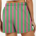 thumbnail image 4 of Womens Shorts Casual Sevevn Women's Fashion High Waist Non Stretch Printed Casual Shorts Summer Shorts For Women, 4 of 5
